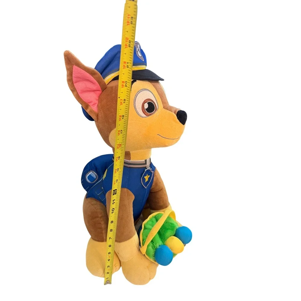 PAW Patrol Chase Police Dog Plush Large 21 Inch Nick‎ Jr Spin Master Kawaii